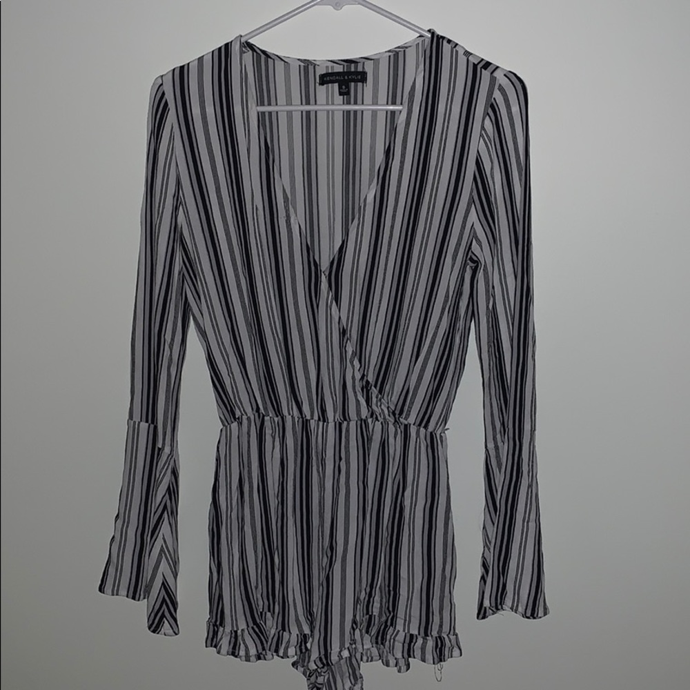 Kendall & Kylie PACSUN striped romper